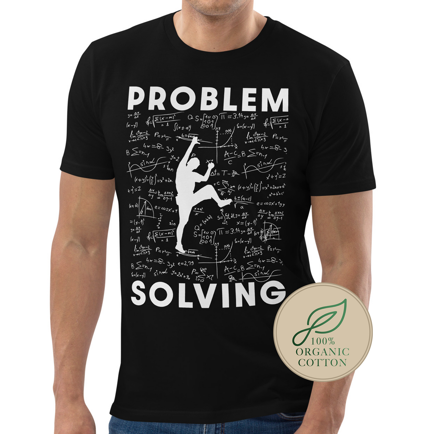 Problem Solving Bouldering Tee | Men's Heavyweight Organic Cotton Shirt