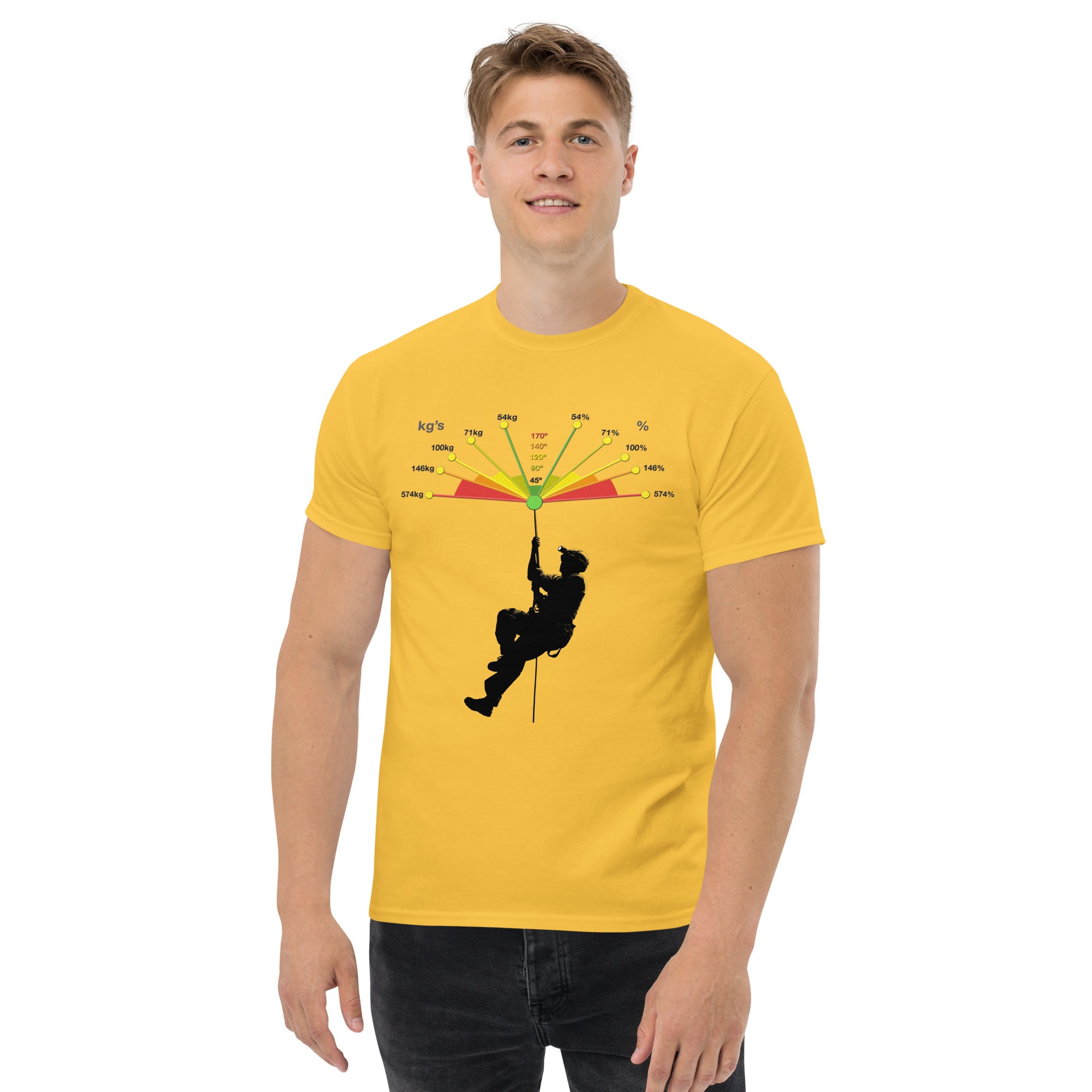 Unisex classic tee by Knot Qualified featuring a Vector Forces design with a daisy graphic on the front.